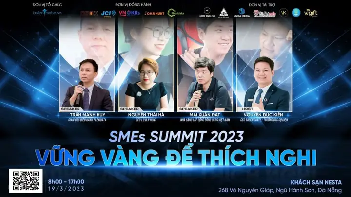 Poster talkshow SMEs Summit 2023